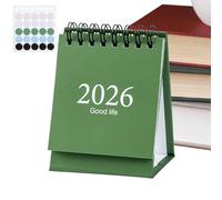 Small Desk Calendar - January 2026 to July 2027 Daily Planner, Standing Desk Calendar, for Workplace, Home, Workstation, Bookcase, Countertop, Room