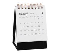 Small Desk Diary 2025-2026 - Decorative Desk Calendar - Daily Organization for Appointments Tasks Employees Students Teachers Freelancers Adults Studies Work Home