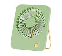 Small Desk Fan | 180° Tilt Adjustable Personal Cooler | Portable Quiet Cooling USB Fan with Handle for Camping Desk School Gym Garden Travel Beach Tent