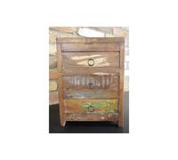 Small Desk Top Drawer Unit | Acacia & Mango Wood