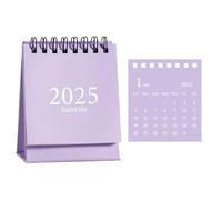 Small Desktop Calendar - 360 Degree Page Turning Small Desk Calendar Flipping - Double-Sided Flipping For Classroom, Portable, For Desk Top, School Home