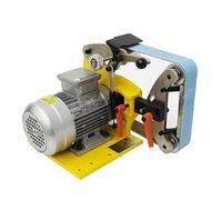 Small Desktop Industrial Grade Multifunctional Belt Machine Frequency Conversion Speed Control Woodworking Friend DIY High Efficiency