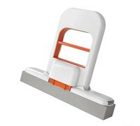 Small desktop mop with folding design for hands operation, cotton mop head for effective cleaning on kitchen sinks, countertops, and bathroom surfaces