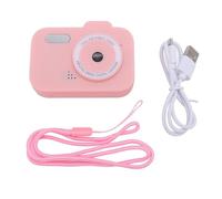 Small Digital Camera 1080P HD Dual Lens 2 Inch IPS Screen 8X Digital Zoom Cute Compact Camera with Photo Frames Filters Games for Travel (Roseate)