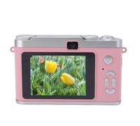 Small Digital Camera, 2.4 Inch Screen Digital Camera 48MP HD with Fill Lights for Photography (Pink)