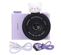 Small Digital Camera 20MP IPS Screen 1280 X 720 Front Rear Dual Cameras Built in Filters Student Camera Compact Camera with Lanyard