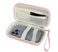 Small Digital Camera Case Portable Digital Camera Protective Pouch Multipurpose Mini Storage Bag for Travel Accessories Digitals Cameras Case(Pink)