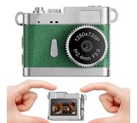 Small Digital Camera - Pocket Photo Device, Adjustable LED Brightness 0.96in IPS Color Screen Feature, Compact Portable Detail, Electronics Gadget Category Item, Video Recording Photo Beginners Use