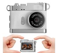 Small Digital Camera - Vintage Photography Tool, Adjustable LED Brightness Compact Camera, 0.96in IPS Color Screen Display, Lightweight Portable Design, Video Recording Photo Travel, Adults Teens