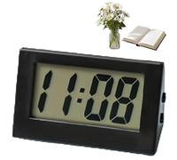 Small Digital Clock,Digital Travel Alarm Clock,Bedside Cl/ock,Dig/ital Cloc/k Battery Powered,Mini Portable LCD Display,Small Clo-ck,Di/gital Alarm Cl/ocks Bedside non-Ticking&Digi/tal Clo-ck(Black)