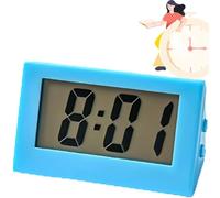 Small Digital Clock,Digital Travel Alarm Clock,Bedside Cloc/k,Di/gital Cl/ock Battery Powered,Mini Portable LCD Display,Small Cloc/k,Di/gital Alarm Clo/cks Bedside non-Ticking&Digit/al Cl/ock(Blue)