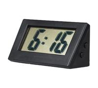Small Digital Clock No Tick Electric Alarm Desk Clock LCD Small Battery-operated Digital Clock Desktop Electronic Clock Offices Alarm Clocks for Kitchen, Classroom, Bedroom
