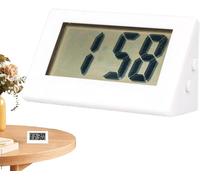 Small Digital Clock, No Tick Electric Alarm Desk Clock, LED Small Battery-operated Digital Clock For Bedroom Home And Travel Alarm Clocks