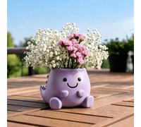Small Dinosaur Flower Pot Silicone Resin Moulds, Resin Casting Moulds for DIY Succulent Flanter Pot, Candle Jar, Pen Holder & Jewelry Storage, Epoxy Resin Molds for Handmade Home Decor Crafts