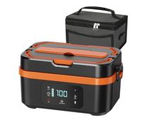 Small Dish Warmer with Multiple Heat Preferences and Scorching Setting Excellent for Journeys Leak Proof Food Container