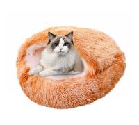 Small Dog Bed | Pet Beds Cat Beds | Soft Plush Cat House, Dog Bed with Non-Slip Bottom, Cave Bed for Machine Washable, Supplies for Small Dogs