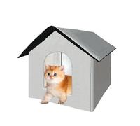 Small Dog Bed, Rainproof Closed Sleeping Cave | For Outdoor Use Winterproof Cat Cave | For Soothing Sleep of Kittens, Puppies and Animals for Travel Home and Outdoor Use