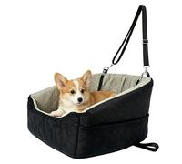 Small Dog Car Seat - Anti-Slip Component, 18.9x20.47 Inch Radial Geometric Mass Displacement System, Integrated Ice-Silk Safety Fixation Component, Opaque High-Density Rigid Structure | Seat f