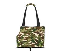 Small Dog Carrier Bag Abstract Camouflage Printed Compatible Small Cat And Dog Portable Shoulder Bag,Small Pet Puppy Travel Purse