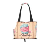 Small Dog Carrier Bag Cotton Candy Print Printed Compatible Small Cat And Dog Portable Shoulder Bag,Small Pet Puppy Travel Purse