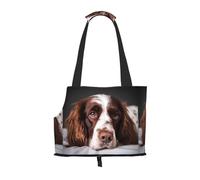 Small Dog Carrier Bag Cute Dog Printed Compatible Small Cat And Dog Portable Shoulder Bag,Small Pet Puppy Travel Purse