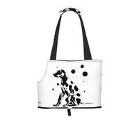 Small Dog Carrier Bag Dalmatian Printed Compatible Small Cat And Dog Portable Shoulder Bag,Small Pet Puppy Travel Purse