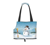 Small Dog Carrier Bag Merry Christmas Printed Compatible Small Cat And Dog Portable Shoulder Bag,Small Pet Puppy Travel Purse
