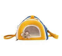 Small Dog Carrier - Small Pet Carrier, Compact Animal Travel Tote | Portable Guinea Pig Carrier Pouch and Hamster Travel Bag, Breathable Carrier for Guinea Pigs, Birds, Rabbits, 9.45" x 6.69" x 7.5"