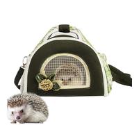 Small Dog Carrier - Small Pet Carrier, Compact Animal Travel Tote | Portable Guinea Pig Carrier Pouch and Hamster Travel Bag, Breathable Carrier for Guinea Pigs, Birds, Rabbits, 9.45" x 6.69" x 7.5"