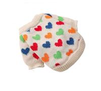 Small dog Christmas acrylic knit sweater jacquard pattern, Teddy Bichon Frise home and outdoor warm clothing(W7,XS 2-3jin)