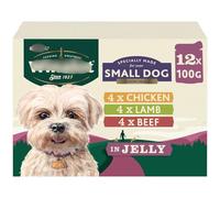 Small Dog Classic Meals Chicken-lamb-beef Wet Dog Food 12 x 100g - Wet Dog Food for Small Dogs - A Mixed Pack With Three Classic Meal Flavours: Chicken, Lamb and Beef