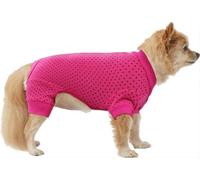Small Dog Clothes, Elastic Pet Onesie Clothes Anti-hair Anti Licking, Wound Protection Pet Pajamas PJS Dog Jumpsuit For Small Medium Dogs Female Male, XS