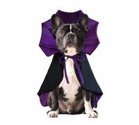 Small Dog Costume for Halloween, Vampire Cloak Dog Halloween Costume, Devil Cape Halloween Costumes for Small Dogs