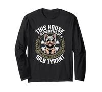 Small Dog Funny 10lb Tyrant Protective Yorkie Long Sleeve T-Shirt