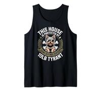 Small Dog Funny 10lb Tyrant Protective Yorkie Tank Top