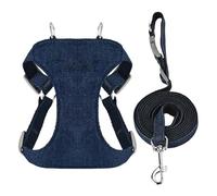 Small Dog Harness, Adjustable Safety Lock System, Medium Dog Harness, for Medium Puppies for Walking, Outdoor Training in the Garden, Yard and on the Lawn