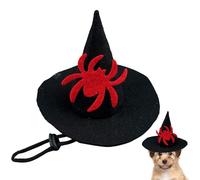 Small Dog Hat, Witch Hat for Cats, Adjustable Costume Accessory for Family Celebrations, Parties, Festivals, Theatre Shows and Costume Parties