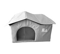 Small Dog House Indoors - Catty Cat House, Comfortable Animal Shelters | Portable Insulated Niche, Closed Padded Shelter for Cats & Dogs During Cold Nights