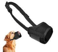 Small Dog Muzzle Durable Nylon Dog Training Muzzles Anti Bark Muzzle for Small Dogs Breathable Mesh Soft Chihuahua Muzzles Puppy Mask Prevent for Barking Biting Soft Mask for Dogs (XS: 9-12cm)