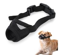 Small dog muzzle, mouth guard for small dogs to prevent biting when barking, soft mesh muzzle to avoid eating things, short muzzle for