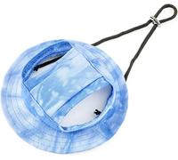 Small Dog Princess Hat, Dog Baseball Cap, Pet Baseball Hat, Pet Visor Caps, Dog Sports Hats, with Ear Holes and Adjustable Chin Strap, for Dogs, Pets, Puppies, Jean Blue, S