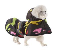 Small Dog Rain Jackets With Reflective Design Breathable Polyester Coat Keep Pet Dry And Safe In Rainy Weather Dog Walking Jackets