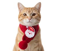 Small Dog Scarf - Festive Knitted Bandana Style, Holiday Pet Accessory with Soft Woven Design, Adorable Seasonal Scarf, Offering Warmth Charm for Family Celebrations and Fun Outings with Your Pet