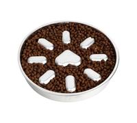 Small Dog Slow Feeder Bowl - Interactive Feeding Dish, Stainless Steel Puzzle Bowl, Anti-Gulp Food Container, Pet Mealtime Aid | Slow Feeder Bowls Interactive Dish for Puppy Adult Dog with Puzzle