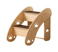 Small Dog Steps | Wooden with Anti-Slip Mat Triangular Structure | Pet Sofa Climbing Ladder | for Elderly Cats Puppy, Sofa Window High Bed Car Chair