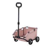 Small Dog Stroller Foldable 4 Wheel Pet Cart for Puppies Lightweight Dog Stroller for Small Bs Easy to Maneuver Perfect for Travel & Outdoor Adventures