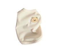 Small Dog T-shirt Cartoon Patch Spring Summer Tank Top Soft Comfortable Puppy Clothes Pullover Sleeveless Apparel Indoor Outdoor, Summer Lightweight Cats T-Shirt