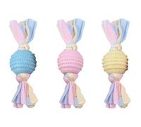 Small Dog Teething Toys Reusable Interactive Teeth Cleaning Rope Ball
