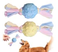 Small Dog Teething Toys Rope Ball Interactive Chew Toy Teether Reusable | Puppy Teething Sticks Reusable Interactive Teeth Cleaning Rope Ball Training Dog Chew Toy for 2 To 8 Months Dogs Indoor Or