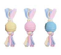 Small Dog Teething Toys Teether Reusable Interactive Dog Teeth Cleaning Toy